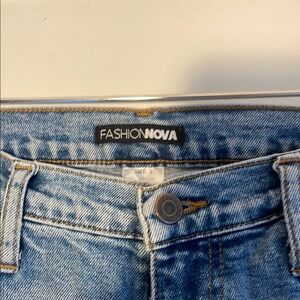 Fashion Nova Blue Jeans Versatile Everyday Wear